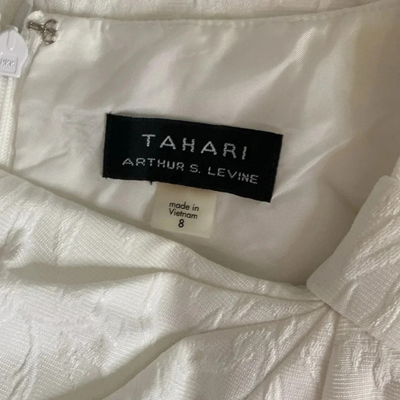 TAHARI-LEVINE STUDIO White Dress - Picture 4 of 8
